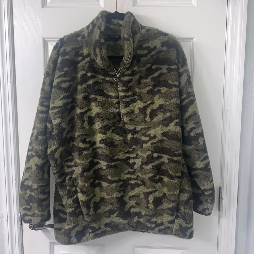 Cozy Express Camo Pullover